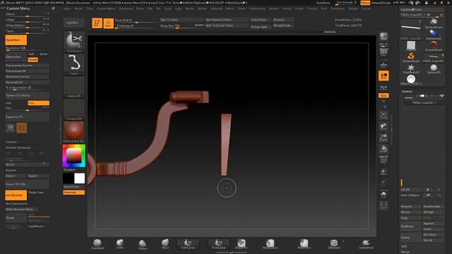 Zbrush modeling a big wheel смотреть онлайн