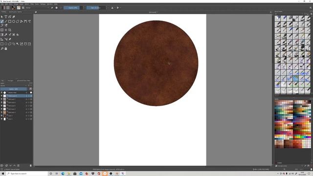 Blender, create a rusty texture in Krita and import into Blender. смотреть онлайн