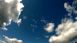 Облака как в детстве! Завораживающий Таймлапс! timelapse