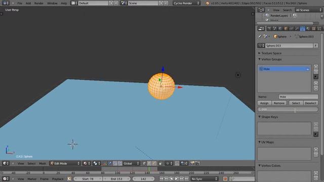 Blender 2.65 Tutorial - Particle Shards and Vertex Groups смотреть онлайн