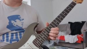 Сектор газа. Туман. Кавер на электрогитаре. Соло.