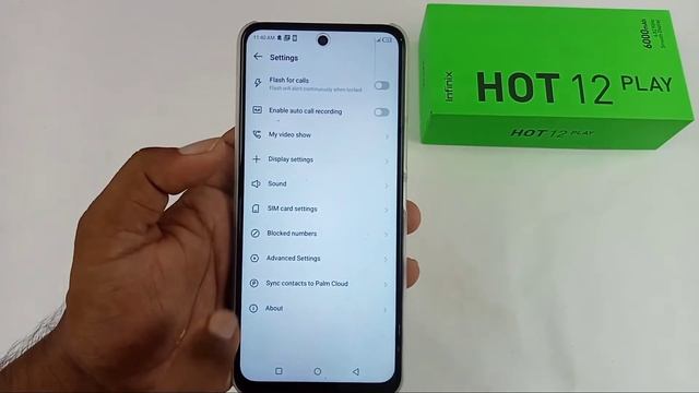 infinix hot 12 play answer call using fingerprint / how to receive call press fingerprint 12 play смотреть онлайн