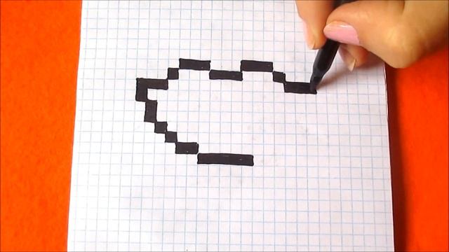 Smiling Lips Pixel Art How to Draw Simple Drawing for Kids смотреть онлайн