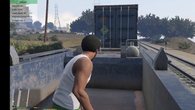 Grand Theft Auto V Поездка на поезде 1 часть (Грузовой поезд) смотреть онлайн