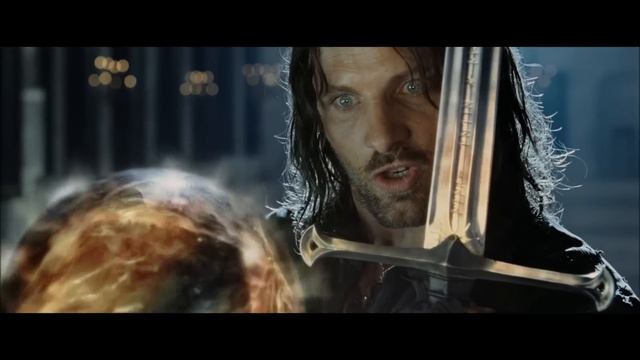 LOTR The Return of the King - Extended Edition - Aragorn Masters the Palantír смотреть онлайн