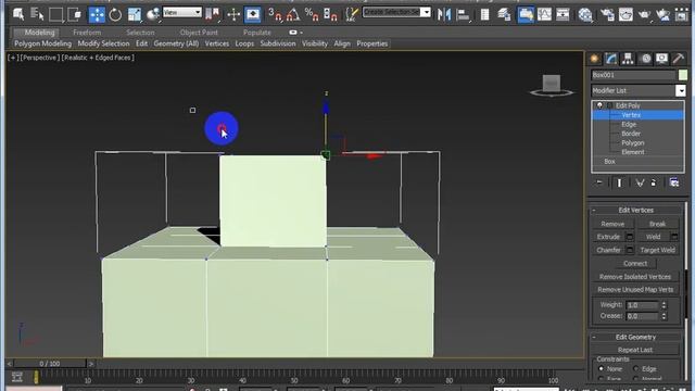 3DsMax - Welding (vertex) смотреть онлайн