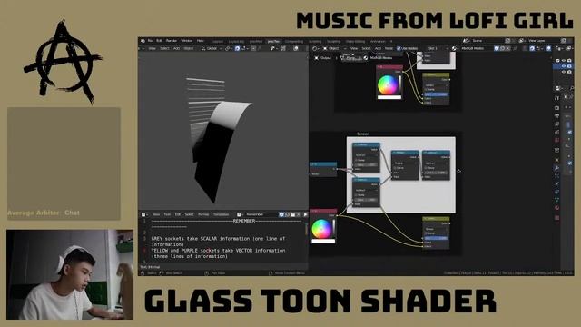 Glass Toon Shader #1 - Blender смотреть онлайн