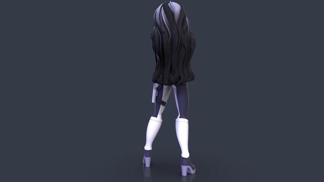 3D Space girl смотреть онлайн