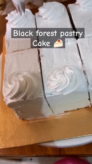 #Black Forest Pastry 🍰 Design Ideas For Beginners🍰💥 #hommade 🍰#hommadecake