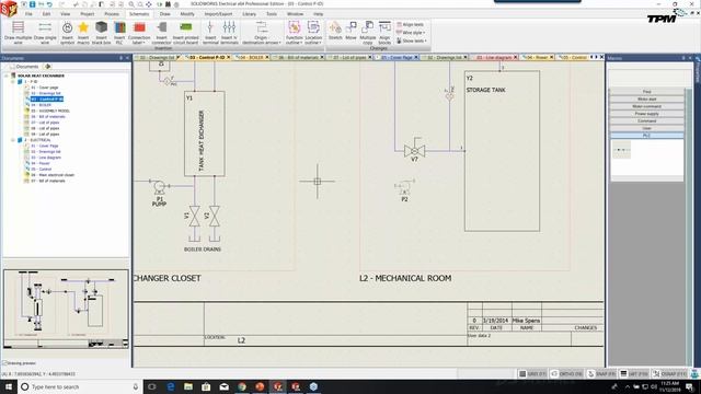 SOLIDWORKS Electrical For Process and Instrumentation Diagrams смотреть онлайн