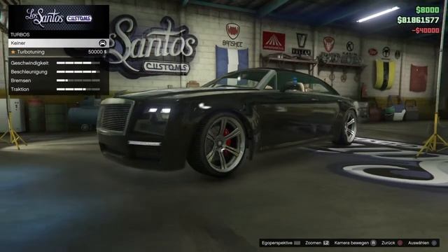 Grand Theft Auto V Online - Enus Windsor Cabrio смотреть онлайн