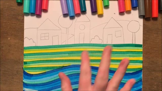 Hundertwasser line drawing смотреть онлайн