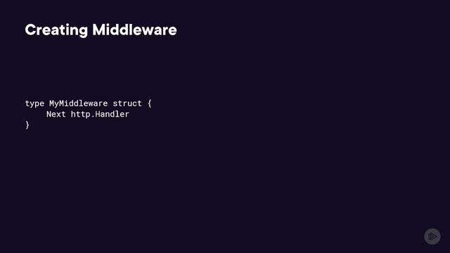 3. Creating Middleware смотреть онлайн