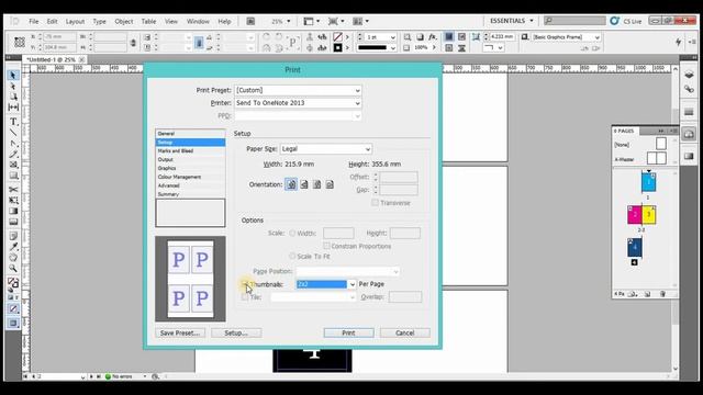 Adobe Indesign for Beginners: Print Setup смотреть онлайн