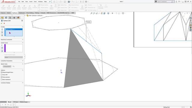 [Tutorial] SOLIDWORKS Exercise surface basic смотреть онлайн