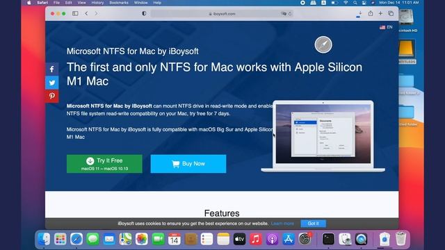 How to read/write NTFS drive on macOS Sequoia/Sonoma/Ventura/Monterey/Big Sur and M1/M2/M3/M4 Mac смотреть онлайн