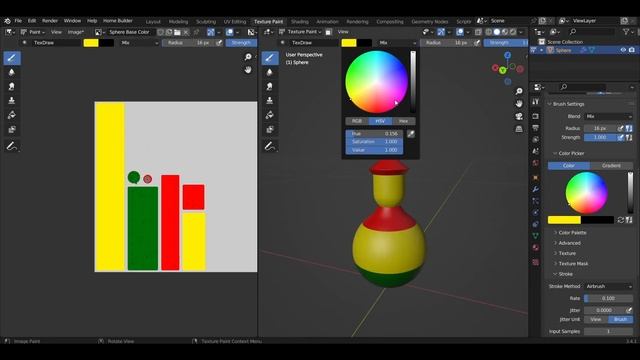 Texture Painting a 3D Model in Blender - A Step-by-Step Guide for Beginners смотреть онлайн