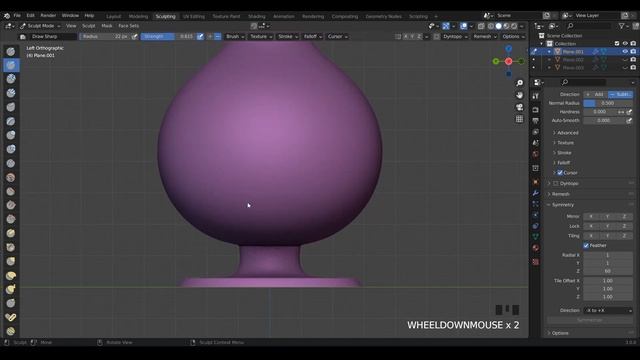 Blender to Substance Painter | Sculpting with Textures | 3.0 смотреть онлайн