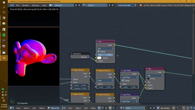 How to Make Procedural Fine Dust in Blender смотреть онлайн