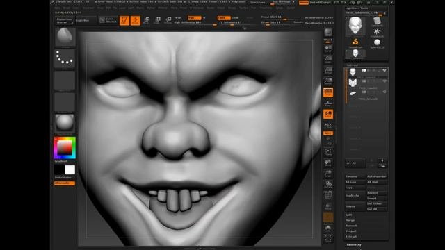 Zbrush - IT Character modelling смотреть онлайн