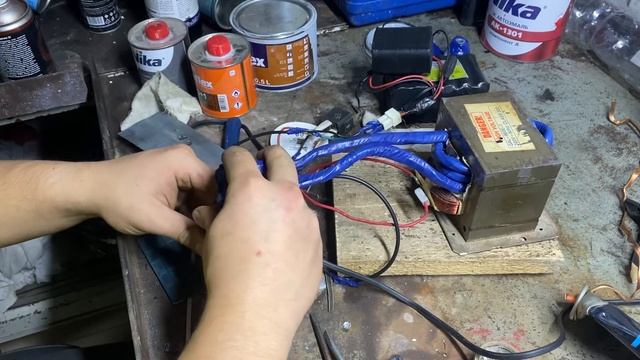 Точечная сварка из мусора(ну почти) смотреть онлайн