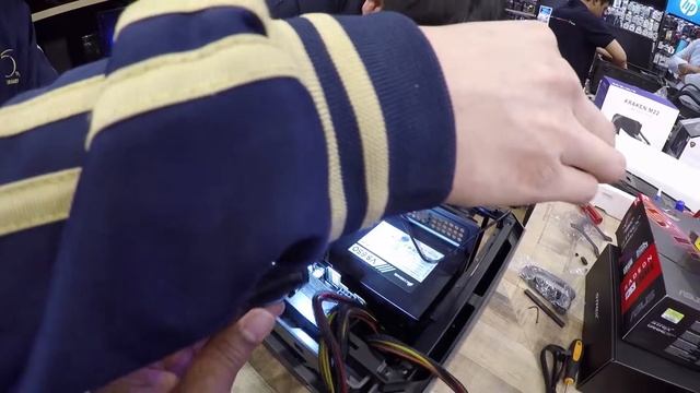 COUGAR  QBX  CASE BUILD  (Video  2X SPEED)