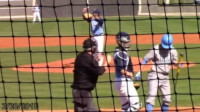 UNC RHP Benton Moss v. UCLA in Orlando (2.20.2015) смотреть онлайн