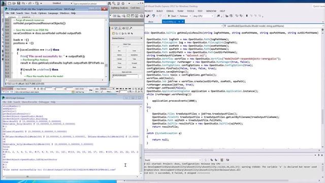 OpenStudio System Exception on Second Run смотреть онлайн