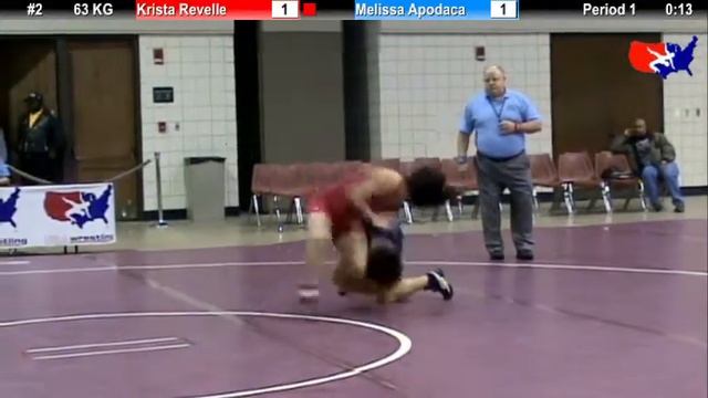 2011 U.S. Open FRI WM 63 KG: Krista Revelle vs. Melissa Apodaca Champ. Round 1 смотреть онлайн