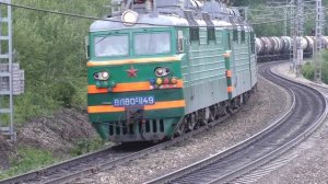 Грузовые поезда России на Транссибе летом | Железная дорога