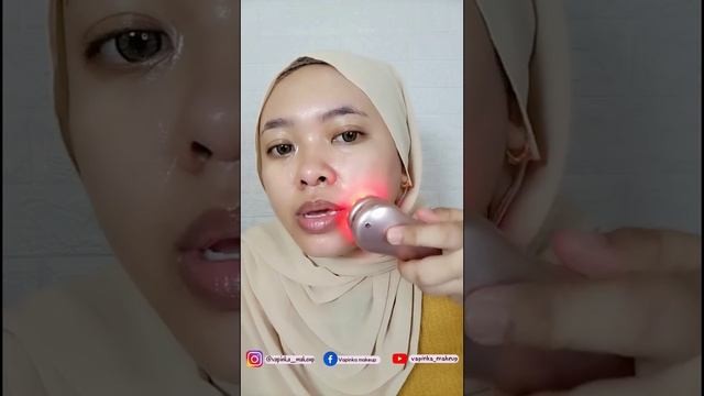 SETRIKA WAJAH DI RUMAH - Alat Setrika wajah - Manfaat Setrika Wajah | By Vapinka Makeup смотреть онлайн