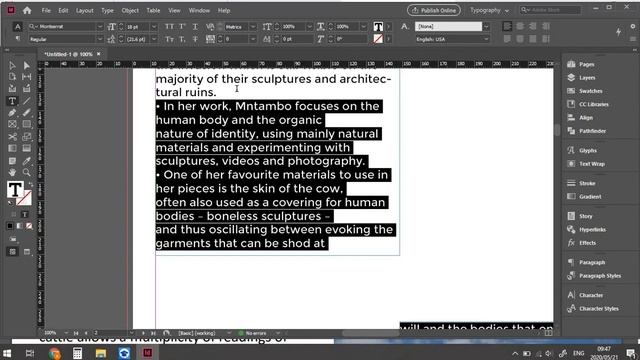 Intro to setting up a Digital Visual Diary in InDesign смотреть онлайн