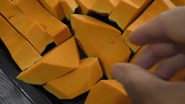 Запекаю тыкву в духовке, самый простой способ.