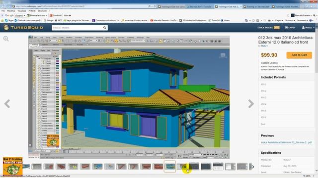 Video Corso Autodesk 3ds max 2016 Architettura City смотреть онлайн