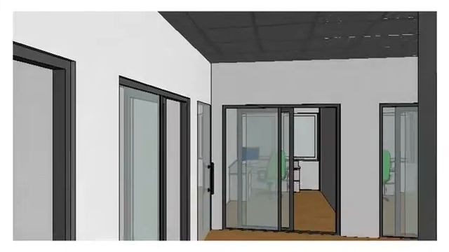 Revit Walkthrough Kontor смотреть онлайн
