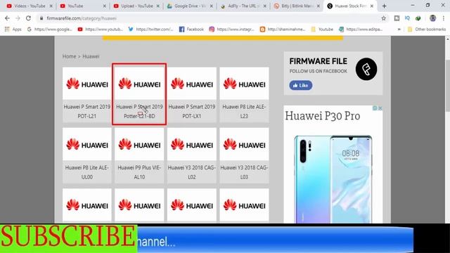 Download Huawei P Smart 2019 potter-L21-BD Stock Firmware ( Flash File ) смотреть онлайн