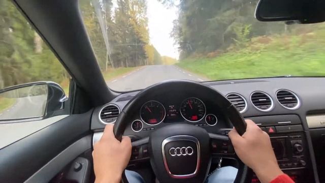 2008 Audi A4 3.0TDI MANUAL S-line POV смотреть онлайн