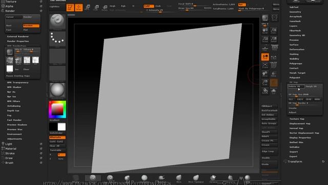 Create Tilable Greebles in Zbrush 4R7 смотреть онлайн