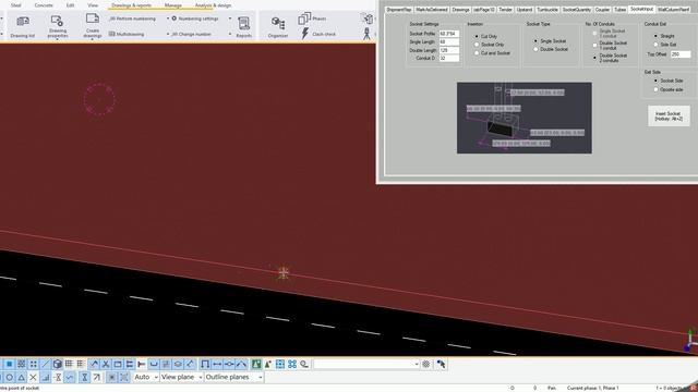 Tekla Structures 2017 API - Precast Wall Electrical Socket Tool смотреть онлайн