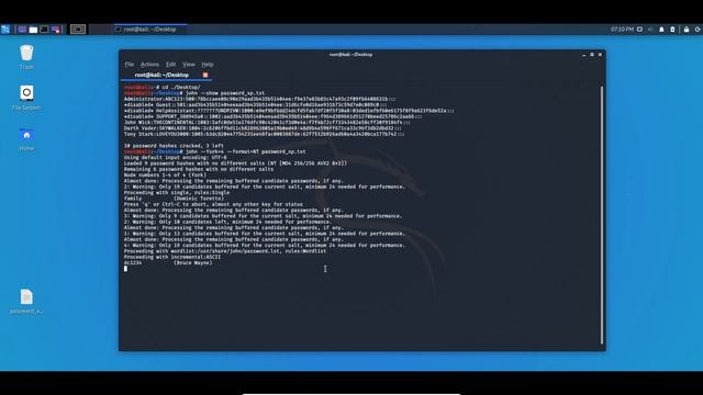 การ Crack password Windows XP ด้วย John the ripper смотреть онлайн