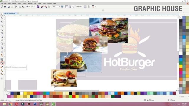 Burger Counter Flex Design in coreldraw || Urdu | हिंदी|| #Graphic House смотреть онлайн