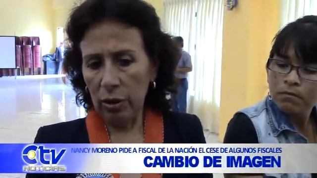NANCY MORENO PEDIRÁ AL FISCAL DE LA NACIÓN EL CESE DE FISCALES A SU CARGO смотреть онлайн