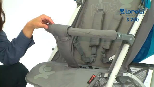 Παιδικό καρότσι Bertoni Lorelli S200 смотреть онлайн