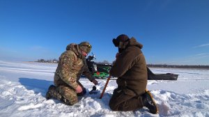 Зимняя рыбалка на Воже. Часть 3. Рыбалка продолжается, морозы тоже)))