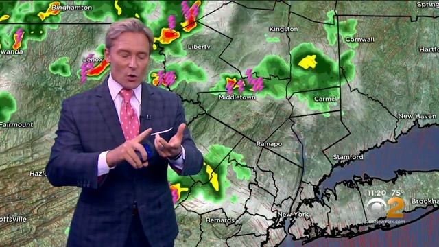 New York Weather: CBS2 8/6 Nightly Forecast at 11PM смотреть онлайн