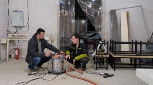 Пылесос строительный Daewoo DAVC 2514S, часть 2.