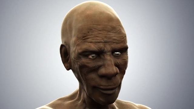 Black Old Man - 3D Portrait - Alberto Chala смотреть онлайн