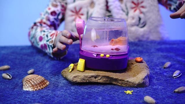 Игрушка "Аквариум" с рыбками и подсветкой | FIX PRICE смотреть онлайн