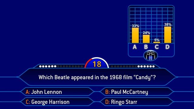 WWTBAM US Clock Format - PPT Animation Test #3: Ask The Audience & Double Dip