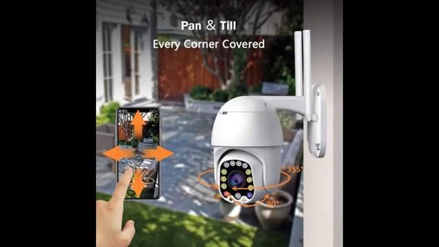 YAKASO PTZ IP Camera Outdoor смотреть онлайн